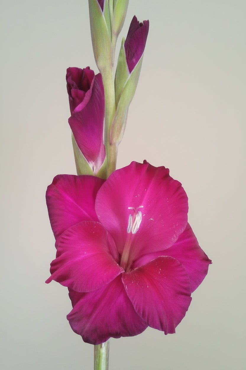 Gladioli Holland Mixed Extra Large-Size – spectacular mixed colour Dutch gladiolus flowers on tall spikes in bloom