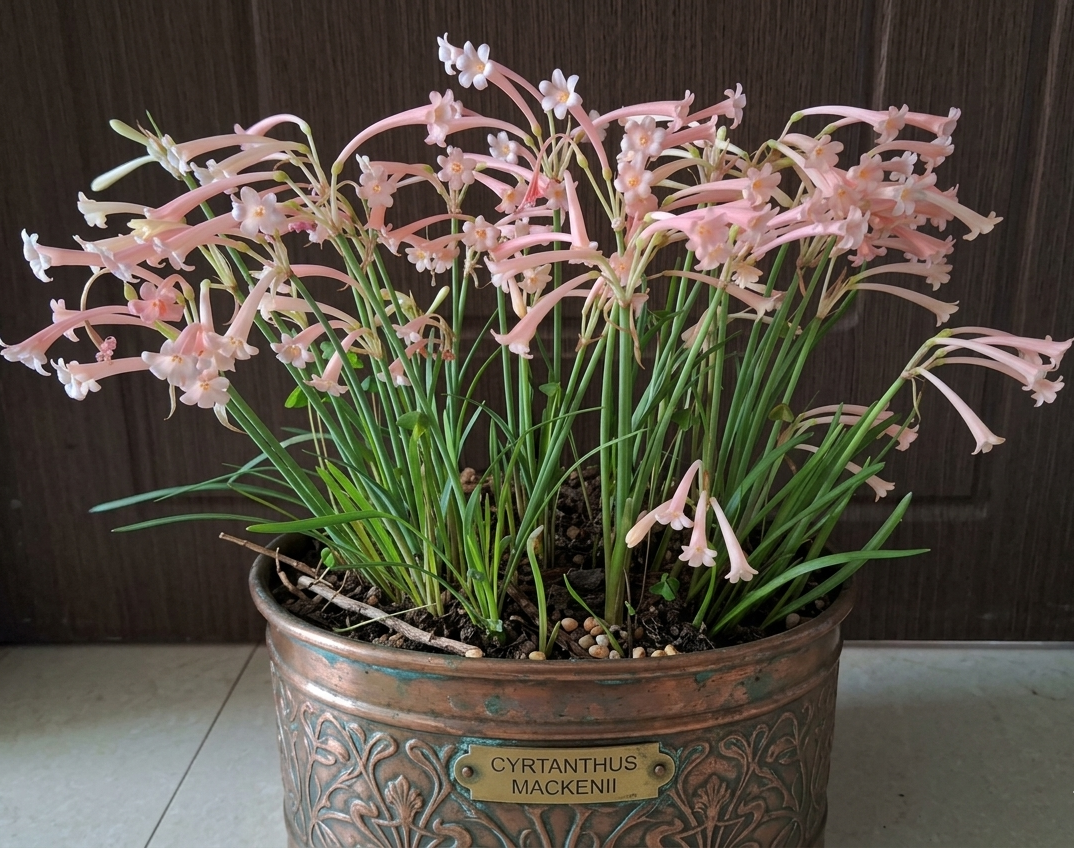 Ifafa Lily Pink Extra Large-Size – striking tubular red Ifafa lily flowers on tall stems in full bloom